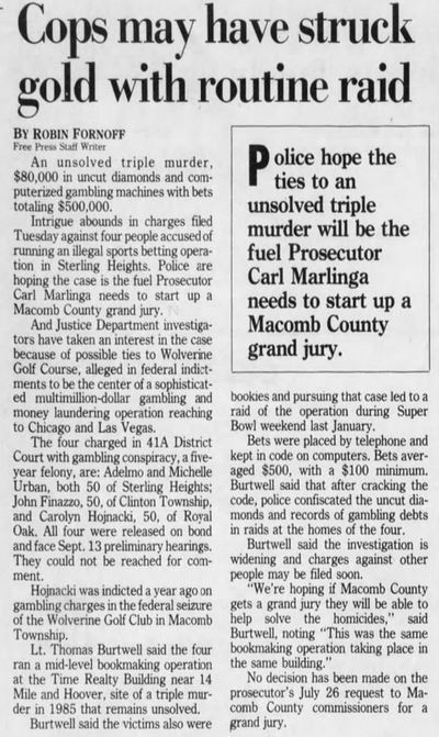 Wolverine Golf Club - Sep 04 1993 Article